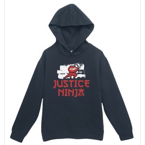 Justice Ninja Funny Legal Services A Future Victim Advocate Urban Pullover Hoodie