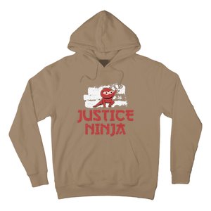 Justice Ninja Funny Legal Services A Future Victim Advocate Hoodie