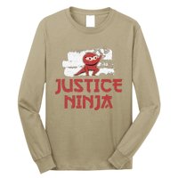 Justice Ninja Funny Legal Services A Future Victim Advocate Long Sleeve Shirt