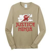 Justice Ninja Funny Legal Services A Future Victim Advocate Tall Long Sleeve T-Shirt