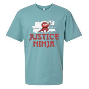 Justice Ninja Funny Legal Services A Future Victim Advocate Sueded Cloud Jersey T-Shirt