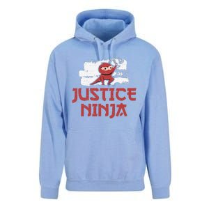 Justice Ninja Funny Legal Services A Future Victim Advocate Unisex Surf Hoodie