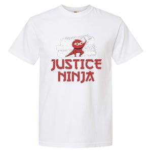 Justice Ninja Funny Legal Services A Future Victim Advocate Garment-Dyed Heavyweight T-Shirt