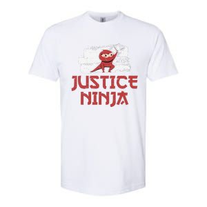 Justice Ninja Funny Legal Services A Future Victim Advocate Softstyle CVC T-Shirt