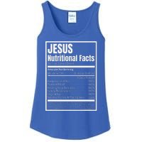 Jesus Nutritional Facts Perfect Idea Ladies Essential Tank