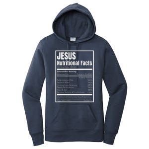 Jesus Nutritional Facts Perfect Idea Women's Pullover Hoodie