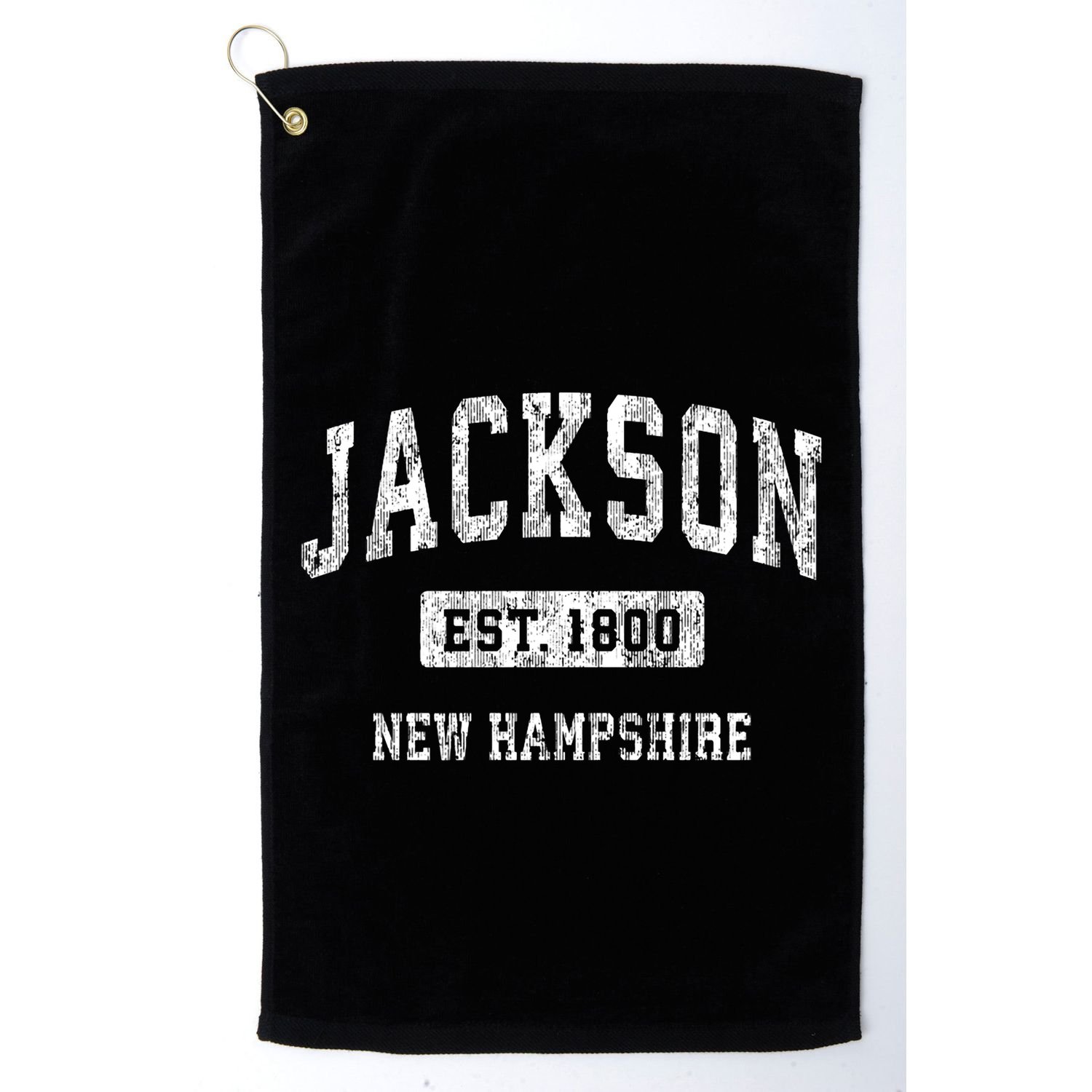 Jackson New Hampshire Nh Vintage Sports Established Golf Towel