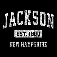 Jackson New Hampshire Nh Vintage Sports Established Kids T-Shirt