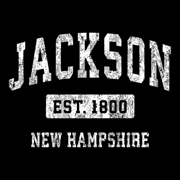 Jackson New Hampshire Nh Vintage Sports Established Kids T-Shirt