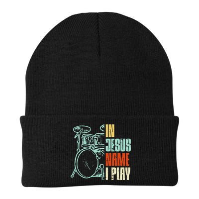 Jesus Name I Play Drums God Drumming Music Christian Drummer Beanie