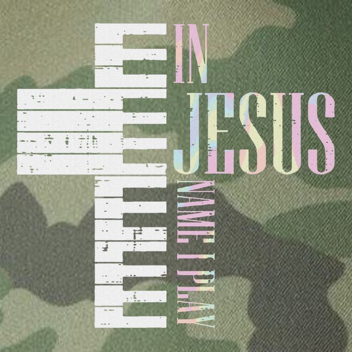 Jesus Name I Play Piano Christian Pianist Legacy Tie Dye Trucker Hat