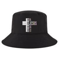 Jesus Name I Play Piano Christian Pianist Cool Comfort Performance Bucket Hat
