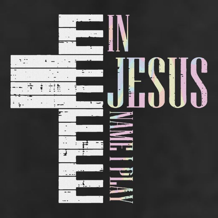 Jesus Name I Play Piano Christian Pianist Cool Comfort Performance Bucket Hat