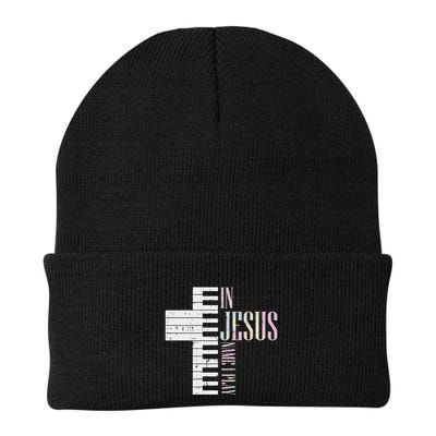 Jesus Name I Play Piano Christian Pianist Beanie