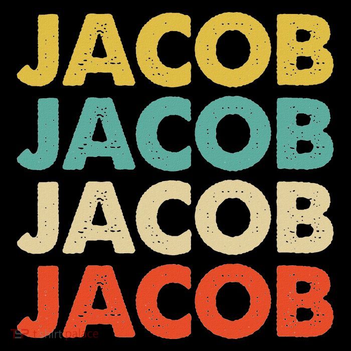 Jacob Name High Crown Mesh Back Trucker Hat