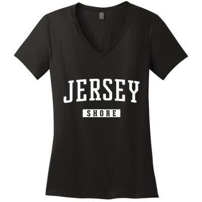 Jersey New Jersey Vintage Women's V-Neck T-Shirt