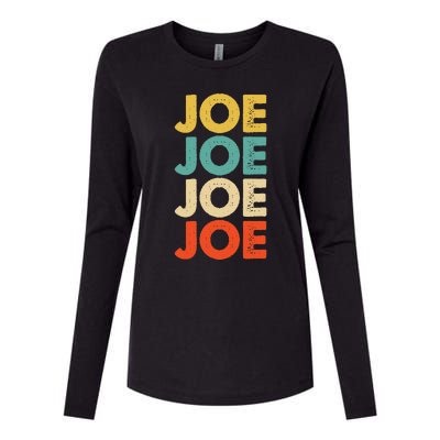 Joe Name Womens Cotton Relaxed Long Sleeve T-Shirt