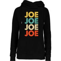 Joe Name Womens Funnel Neck Pullover Hood