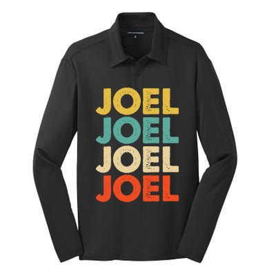 J.O.E.L Name Silk Touch Performance Long Sleeve Polo