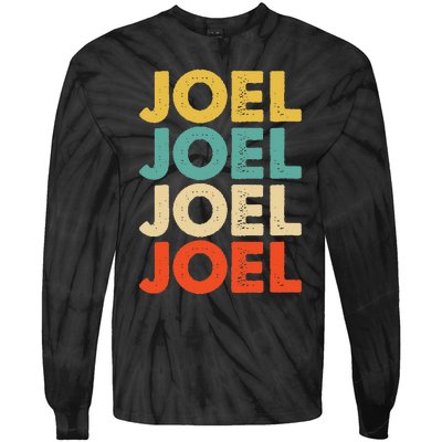 J.O.E.L Name Tie-Dye Long Sleeve Shirt