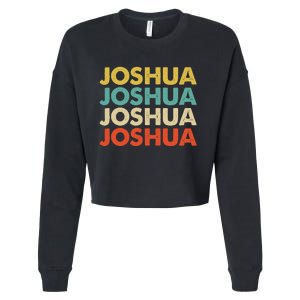 Joshua Name Cropped Pullover Crew