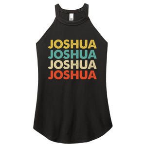 Joshua Name Women's Perfect Tri Rocker Tank