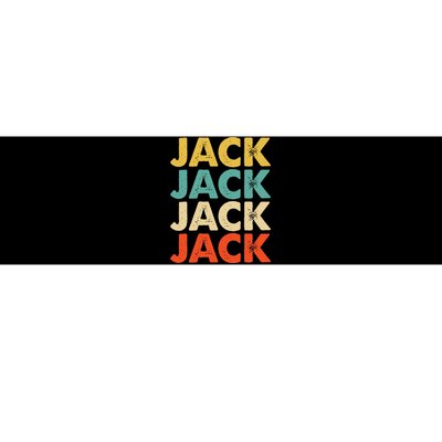 Jack Name Bumper Sticker