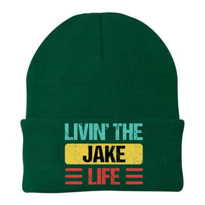 Jake Name Knit Cap Winter Beanie