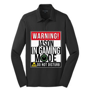 Jason Name Silk Touch Performance Long Sleeve Polo