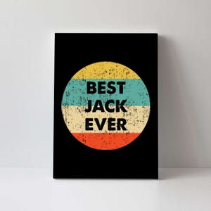 Jack Name Canvas