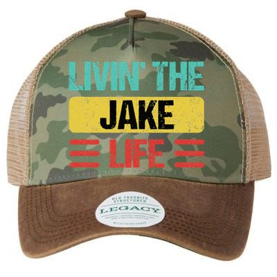 Jake Name Legacy Tie Dye Trucker Hat