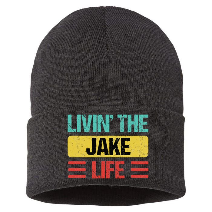 Jake Name Sustainable Knit Beanie