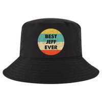Jeff Name Cool Comfort Performance Bucket Hat