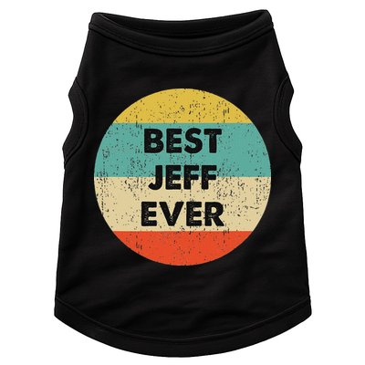 Jeff Name Doggie Tank