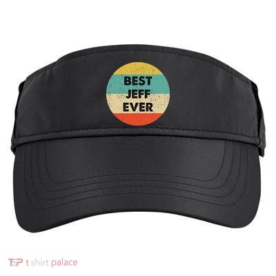 Jeff Name Adult Drive Performance Visor