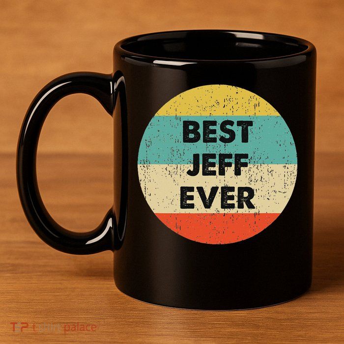 Jeff Name 11oz C Handle Ceramic Mug