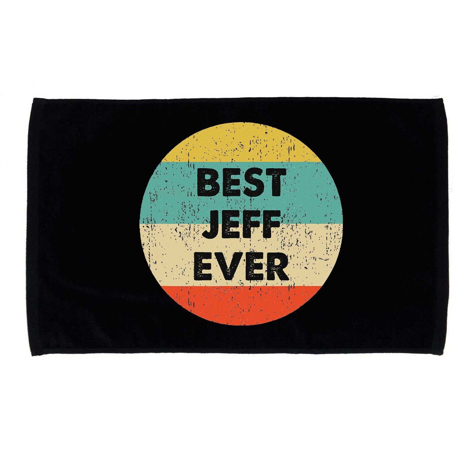Jeff Name Microfiber Hand Towel