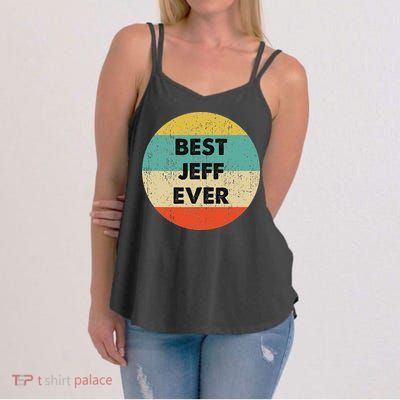 Jeff Name Women's Strappy Tank