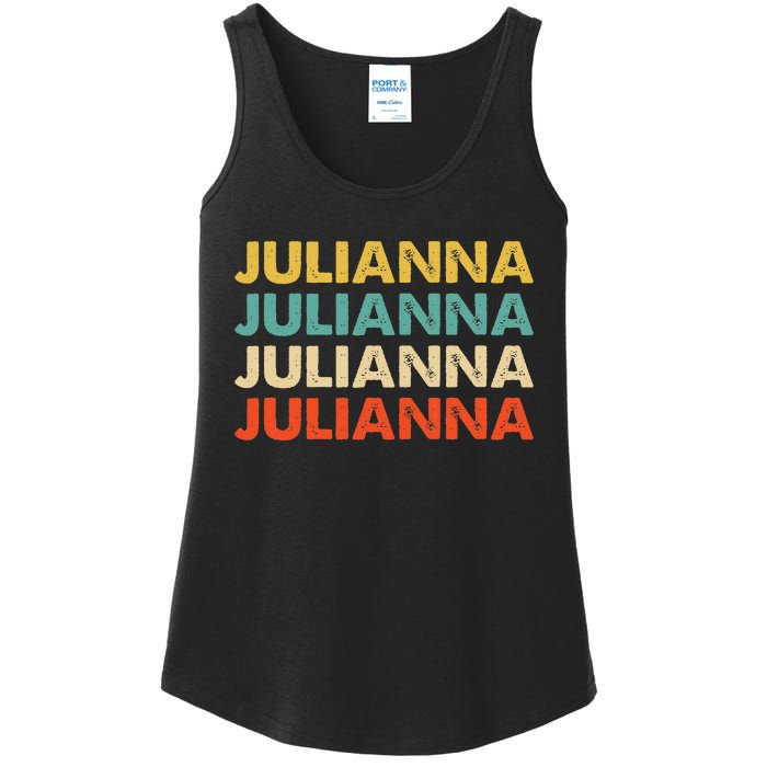 Julianna Name Ladies Essential Tank