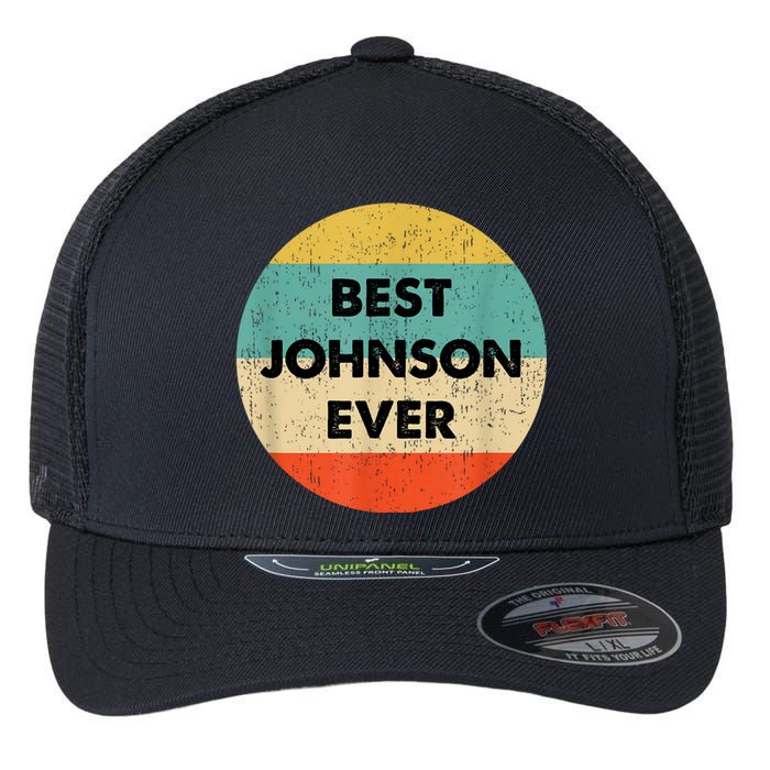 Johnson Name Flexfit Unipanel Trucker Cap