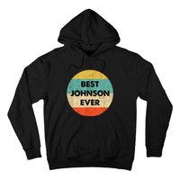 Johnson Name Hoodie