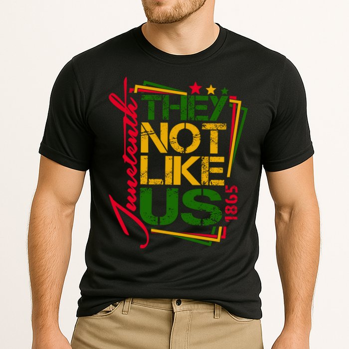 Juneteenth Not Like Us Not Like Us African American Freedom 1865 Performance Shirt