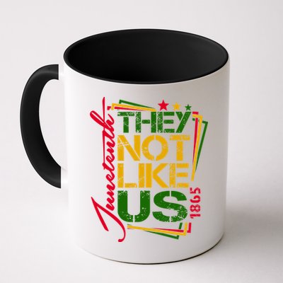 Juneteenth Not Like Us Not Like Us African American Freedom 1865 Mug