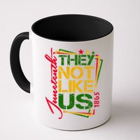 Juneteenth Not Like Us Not Like Us African American Freedom 1865 Mug