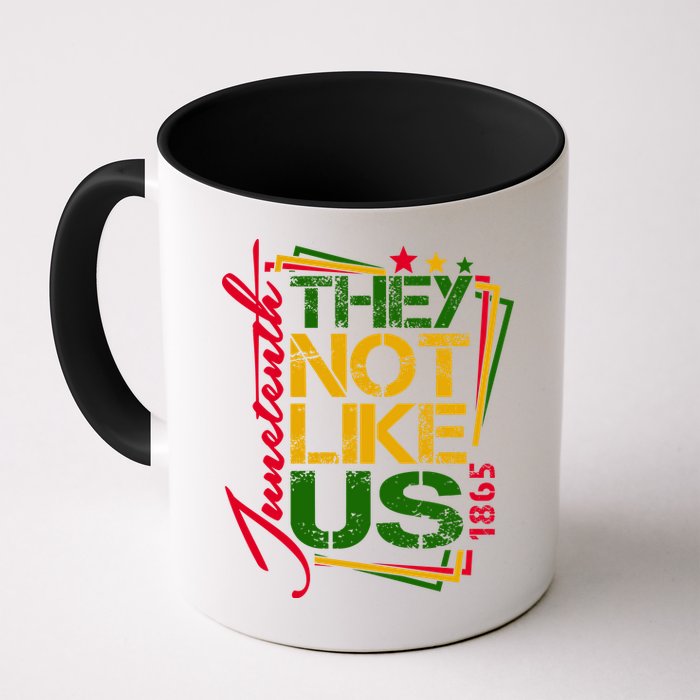 Juneteenth Not Like Us Not Like Us African American Freedom 1865 Mug