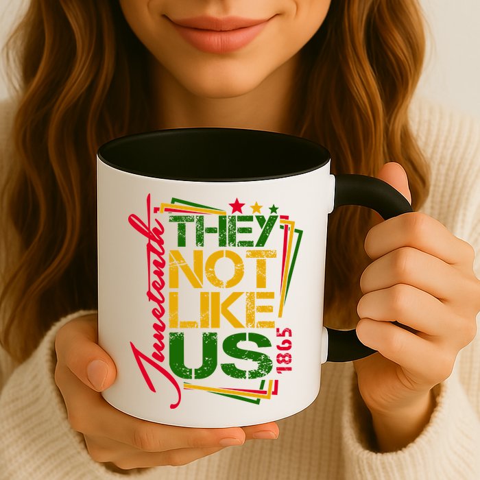 Juneteenth Not Like Us Not Like Us African American Freedom 1865 Mug