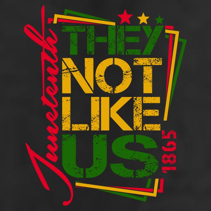 Juneteenth Not Like Us Not Like Us African American Freedom 1865 Hat
