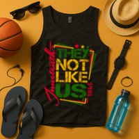 Juneteenth Not Like Us Not Like Us African American Freedom 1865 Tank Top