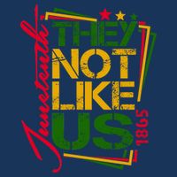 Juneteenth Not Like Us Not Like Us African American Freedom 1865 Infant Baby Jersey Bodysuit