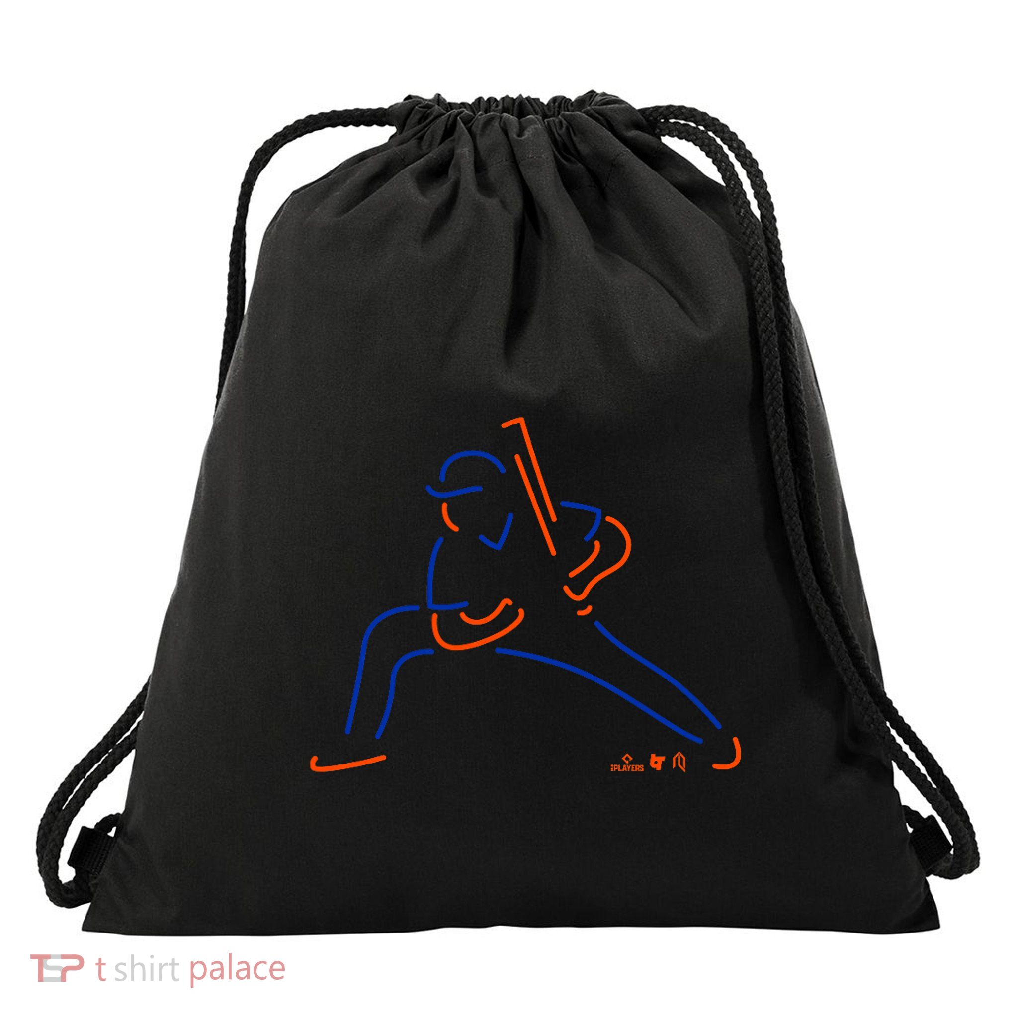 Juan Neon New York Baseball Drawstring Bag